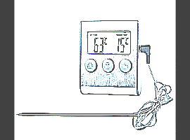 Термометр для самогонного аппарата (рисунок)