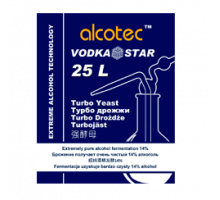Дрожжи Alcotec Vodka Star Turbo, 66 гр.