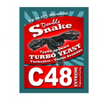 Турбо дрожжи Double Snake C48 Turbo, 130 гр.