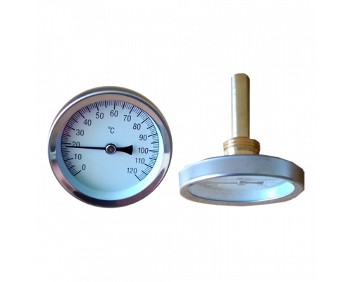 Термометр биметаллический 0-120°C, ТБ-63